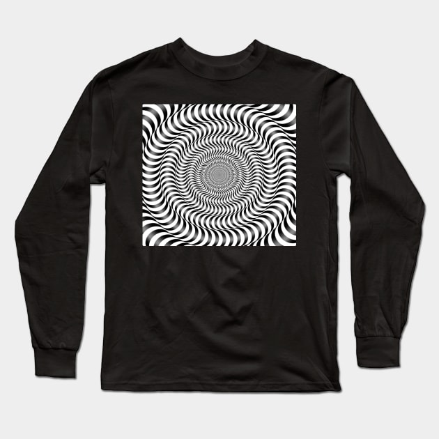 Magic Eye Trick Long Sleeve T-Shirt by GreenGuyTeesStore